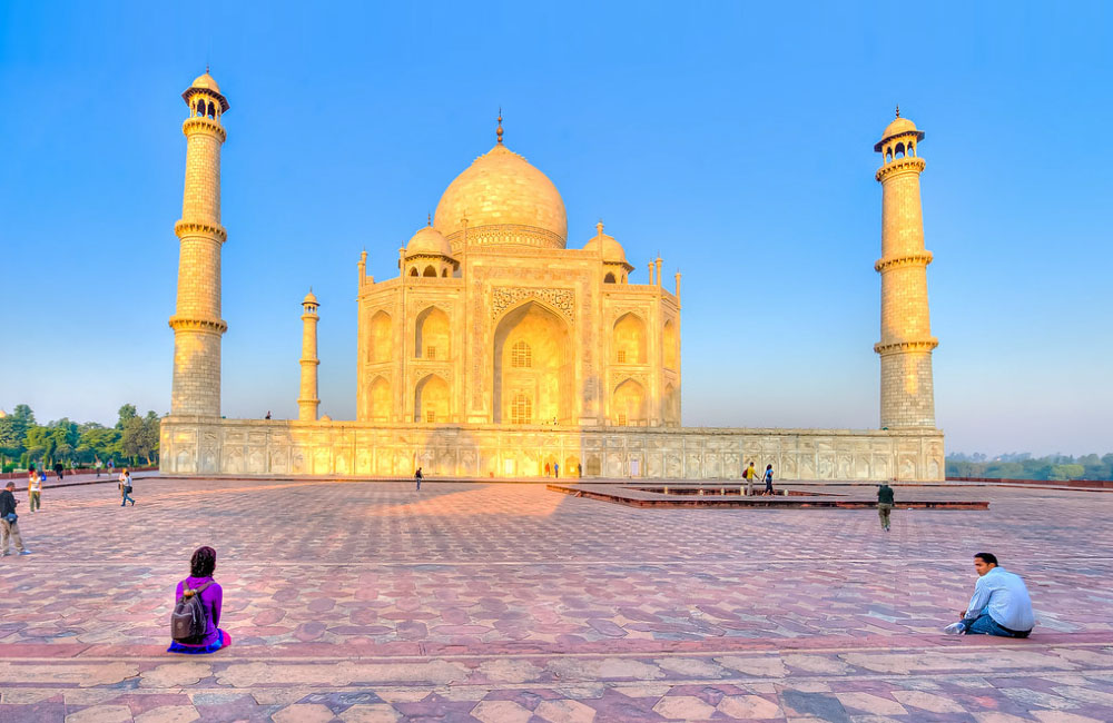 Taj Mahal at Sunrise