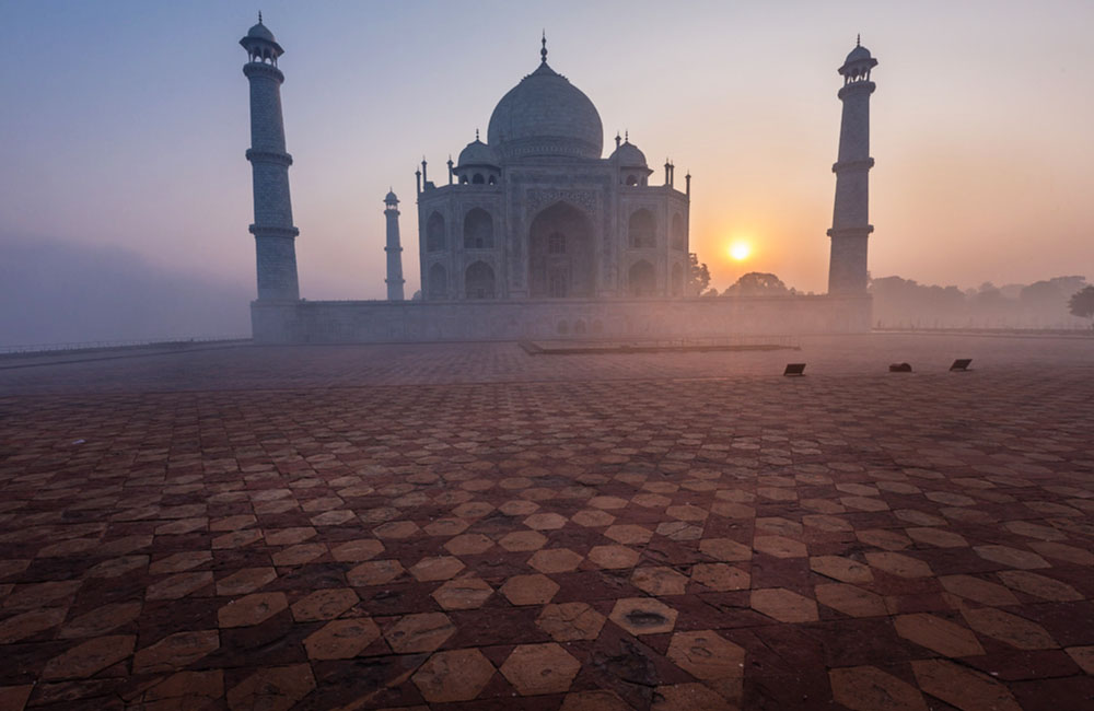 Taj Mahal at Sunrise